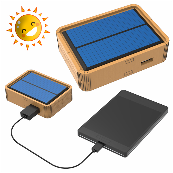 [척척박사네3757] DIY 나무 태양광 휴대폰 충전기